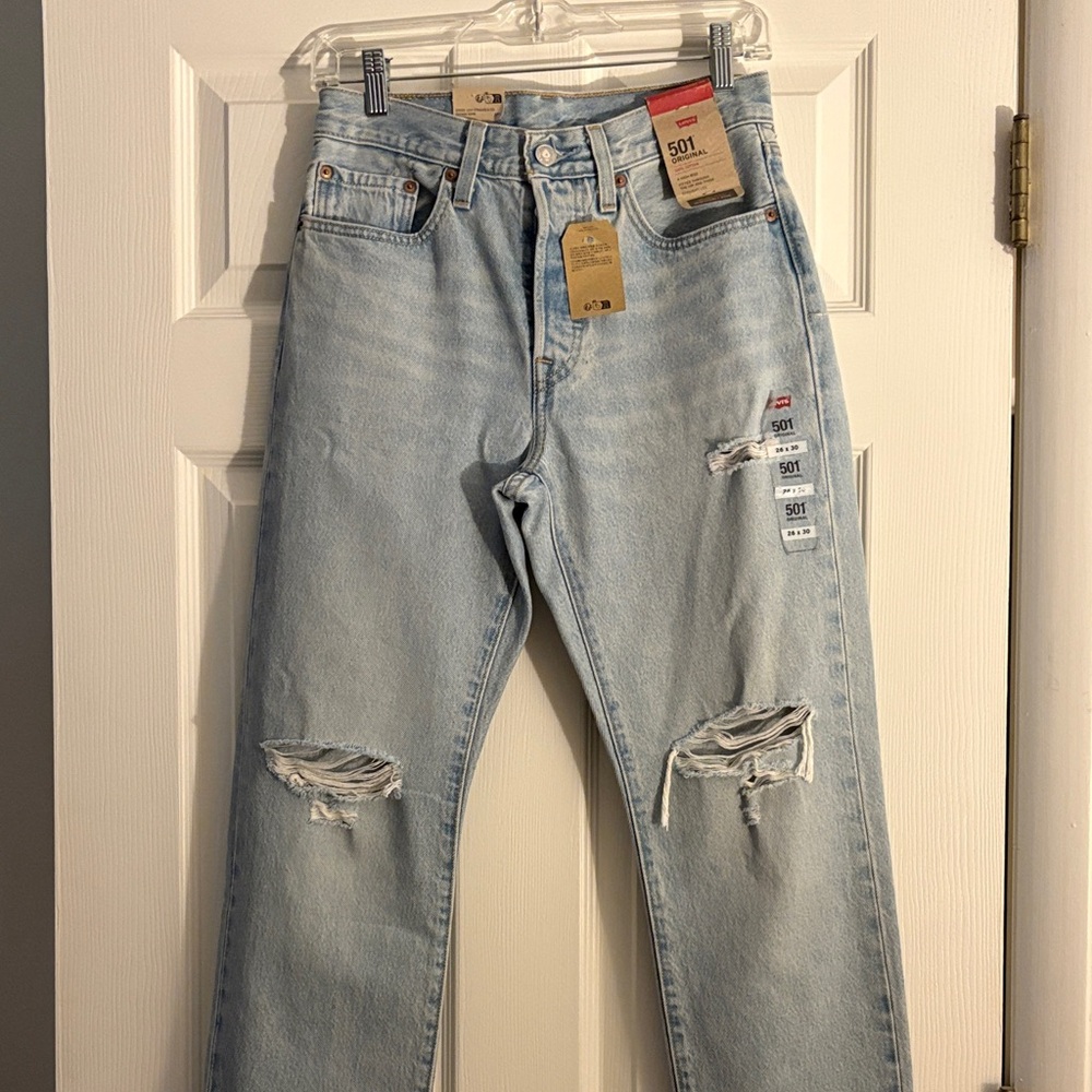 Levi's Women’s 501 Original high rise straight leg jean